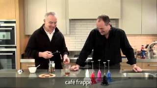 How to make a frappé coffee using an aerolatte milk frother [upl. by Toinette]