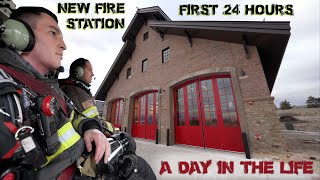 First 24 Hours in a New Fire Station  A Day in the Life [upl. by Helse]