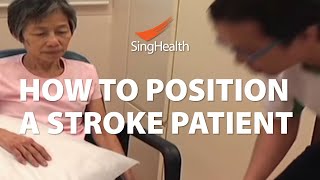 How To Position A Stroke Patient [upl. by Luba]