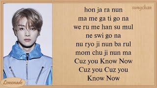 NCT U  Know Now Easy Lyrics [upl. by Yarased]