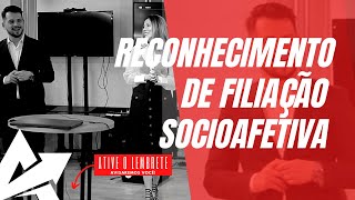 DIREITO DE FAMÍLIA Reconhecimento de filiação socioafetiva [upl. by Aniar562]