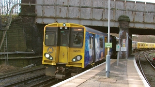 Half an Hour at 216  Birkenhead North Station 1022017  Class 507 508 terminus [upl. by Blockus]