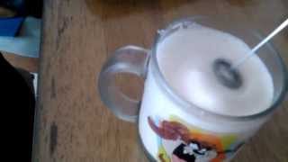 Aerolatte Review Frothing Cold Milk In Under 1 Minute [upl. by Giustino584]