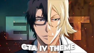 Aizen x Urahara  GTA IV Theme Edit [upl. by Ivon]